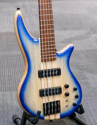 Jackson Guitars - Pro Series Spectra Bass SBA V, Caramelized Jatoba Fingerboard - Blue Burst